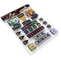 Edge Entertainment- Zombicide BP Plastic Token Pack- Color (EECMZB39)